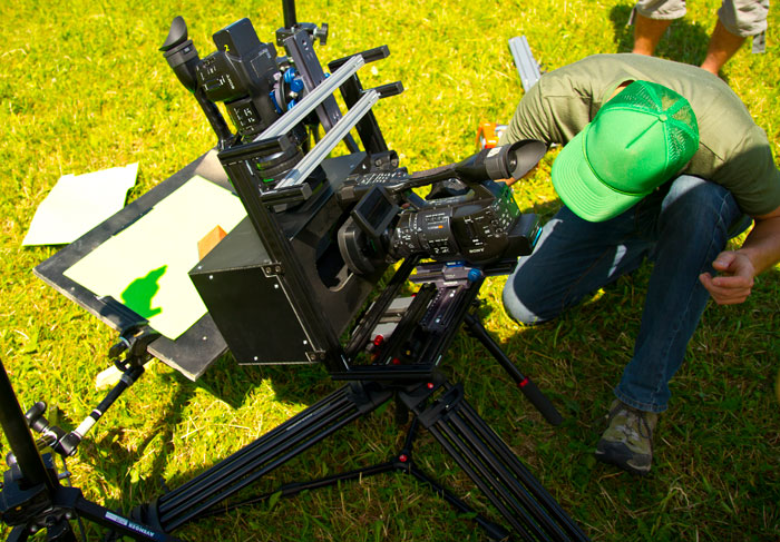 FastRig utilisé avec deux caméra sony PMW-EX1